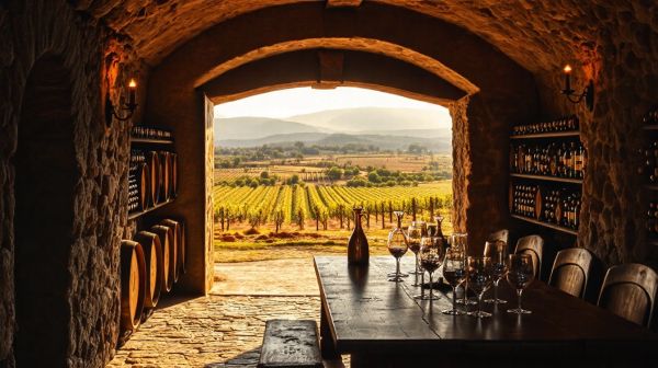 Explorez les caves et savourez les vins de Châteauneuf-du-Pape