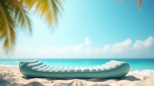Optez pour un matelas gonflable plage confortable